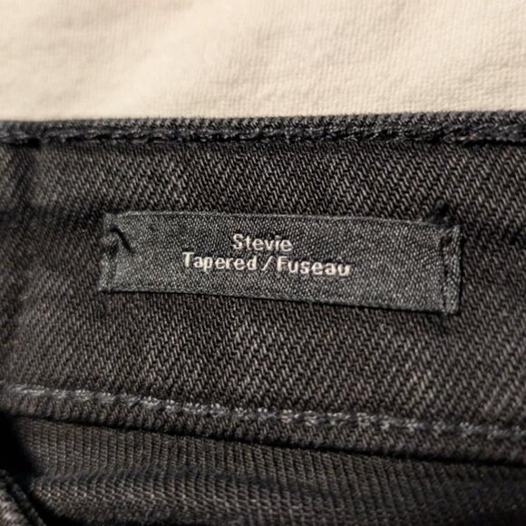 Frank & Oak Women's High Rise Jeans - Charcoal - Picture 8 of 11